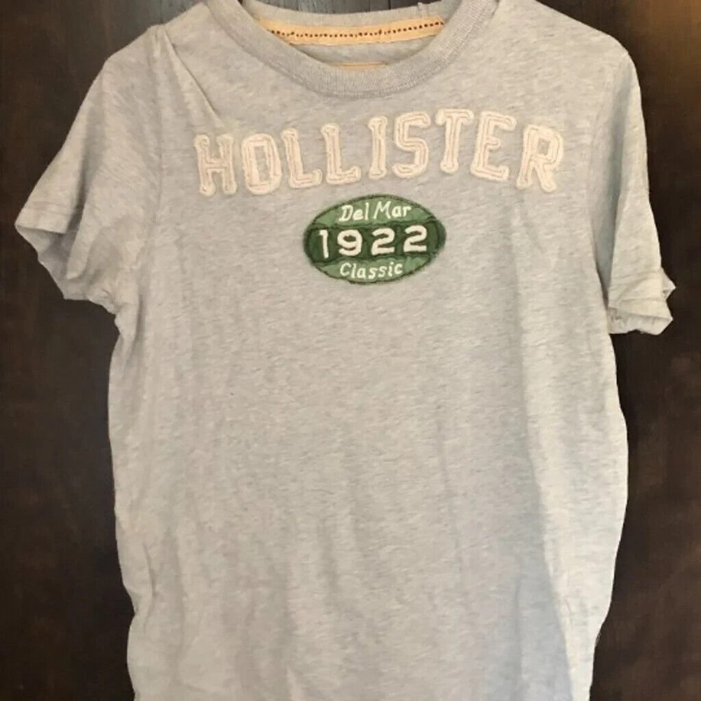 Hollister Del Mar Classic 1922 Gray M Men's T-Shirt